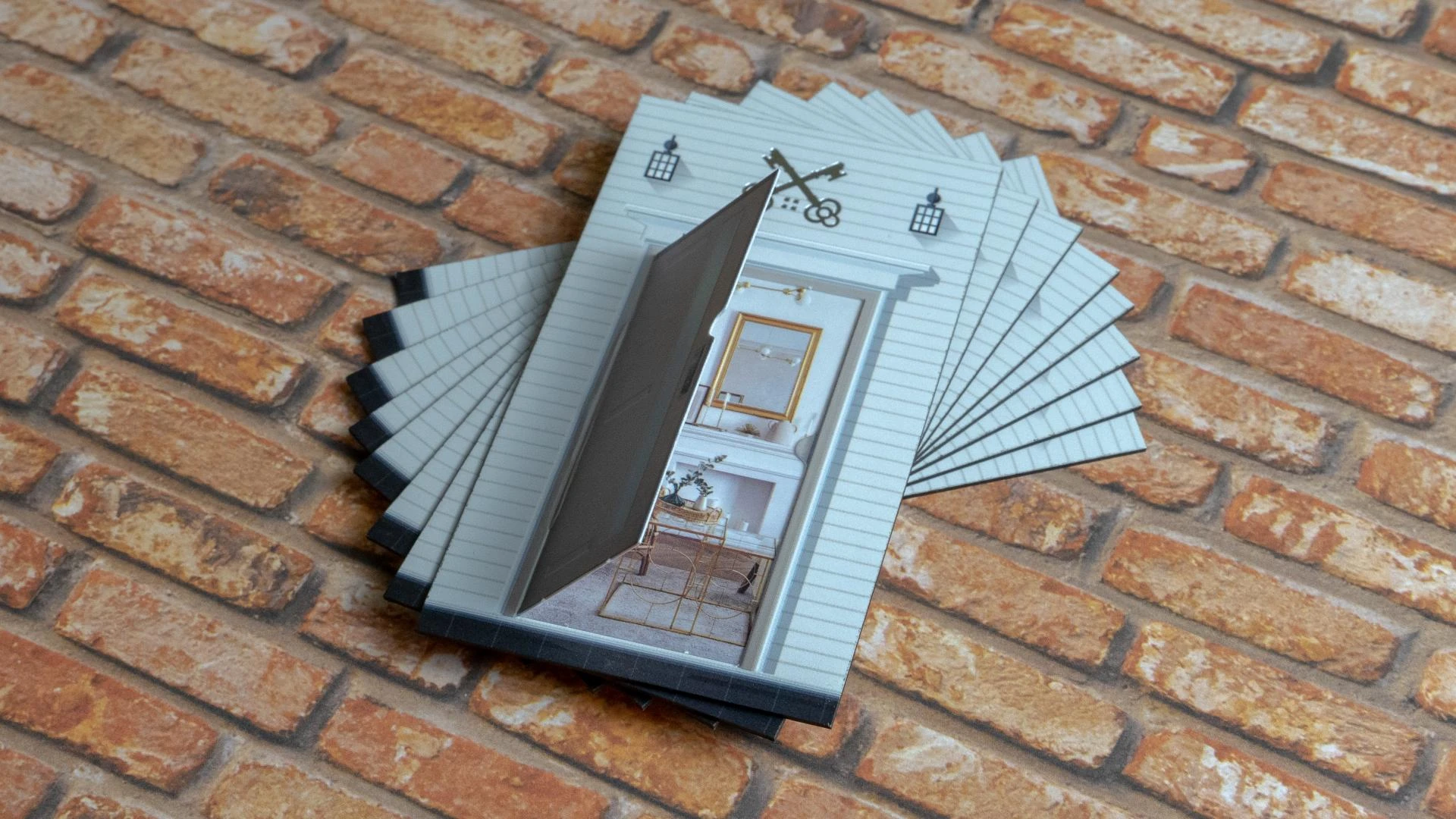 Perforated Business Cards Business Card Design